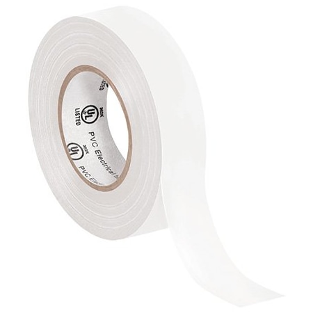 Ul 3/4'' x 20 yds. White Electrical Tape, 200PK BUY00012357